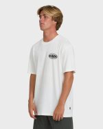 Nanda Ormond Burleigh Heads Premium Short Sleeve Cotton T-Shirt - Off White - Image 3