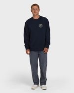 Rotation Crewneck Sweatshirt - Dark Navy - Image 4