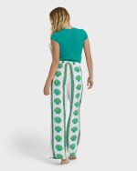 Coastal Crush Elastic Waist Pants - Salt Crystal - Image 2