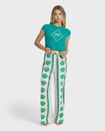 Coastal Crush Elastic Waist Pants - Salt Crystal - Image 4