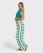 Coastal Crush Elastic Waist Pants - Salt Crystal - Image 3