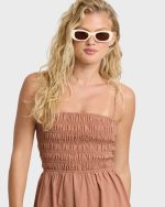 Suns Out Mini Dress - Sugar Almond - Image 8