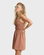 Suns Out Mini Dress - Sugar Almond - Image 6