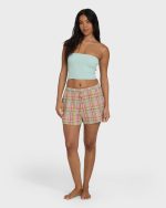 Sweet Check Woven Shorts - Party Pink - Image 4