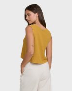 Need Now Sweater Tank Top - Wild Honey - Image 2