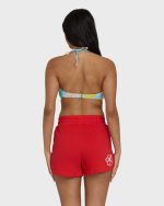 Vacay Forever Knit Shorts - Fiesta Red - Image 2