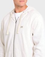 All Day Zip-Up Hoodie - Light Gray Heather - Image 5