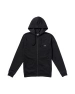 All Day Zip Front Hoodie - Black - Image 7