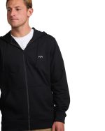 All Day Zip Front Hoodie - Black - Image 4