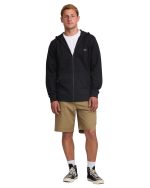 All Day Zip Front Hoodie - Black - Image 2