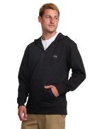All Day Zip Front Hoodie - Black - Image 3