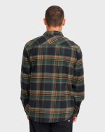 Coastline Long Sleeve Flannel Shirt - Black - Image 2