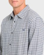 Coastline Long Sleeve Flannel Shirt - Off White - Image 5