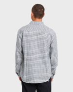 Coastline Long Sleeve Flannel Shirt - Off White - Image 2