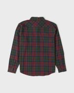 Coastline Long Sleeve Flannel Shirt - Tortoise Shell - Image 7
