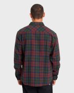 Coastline Long Sleeve Flannel Shirt - Tortoise Shell - Image 2