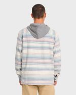 Baja Long Sleeve Flannel Shirt - Oatmeal - Image 2