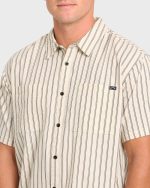 Vista Short Sleeve Woven Shirt - Off White - Image 6