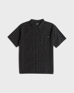 Vista Short Sleeve Woven Shirt - Phantom - Image 8