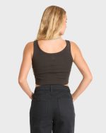 Into The Sea Tank Top - Off Black - Image 2