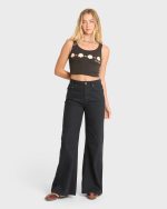 Into The Sea Tank Top - Off Black - Image 3