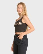 Into The Sea Tank Top - Off Black - Image 4