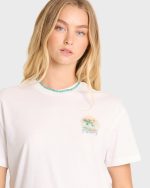 Catching Waves Short Sleeve Jersey T-Shirt - Salt Crystal - Image 5