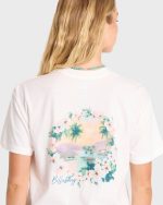 Catching Waves Short Sleeve Jersey T-Shirt - Salt Crystal - Image 6