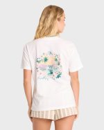 Catching Waves Short Sleeve Jersey T-Shirt - Salt Crystal - Image 2