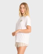 Catching Waves Short Sleeve Jersey T-Shirt - Salt Crystal - Image 4