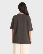 Tropical Filmore Short Sleeve Knit Graphic T-Shirt - Off Black - Image 2