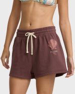 Light In View Fleece Shorts - Espresso - Image 4