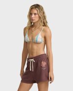 Light In View Fleece Shorts - Espresso - Image 5