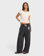 Midnight Session Fleece Pants - Off Black - Image 3