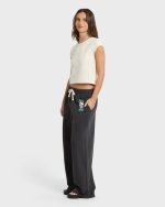 Midnight Session Fleece Pants - Off Black - Image 4