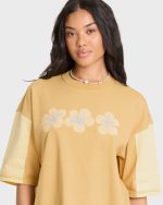 Avante Short Sleeve Cotton Jersey T-Shirt - Curry - Image 5