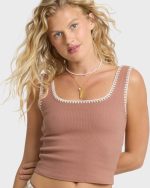 Shell Time Tank Top - Sugar Almond - Image 6