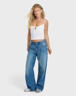 Rip Tide Daisy Tank Top - Salt Crystal - Image 3