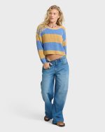 Lit Light Crewneck Sweater - Curry - Image 3