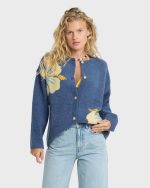 Dixie Cardigan - True Navy - Image 4