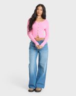 Good Luck Cardigan - Prism Pink - Image 3