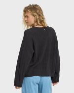 Dallas V-Neck Sweater - Black Sands - Image 2