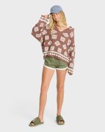 Early Days Knit Sweater - Espresso - Image 3