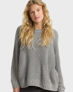 Gone Fishin Crewneck Sweater - Cobblestone - Image 5