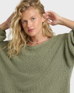 Open Air Crewneck Sweater - Army Green - Image 6