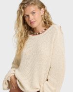 Open Air Crewneck Sweater - White Cap - Image 5
