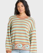 Bayside Crewneck Sweater - Sugar Almond - Image 5