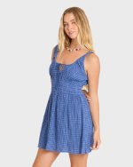 Twilight Dreamer Mini Dress - True Navy - Image 4