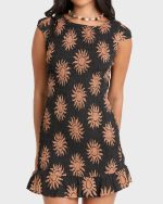 Bright Side Mini Dress - Black Sands - Image 5