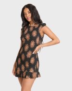 Bright Side Mini Dress - Black Sands - Image 4